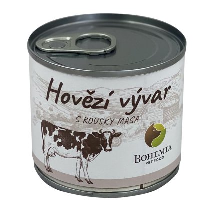 BOHEMIA Hovězí vývar s kousky masa 140ml aaagranule