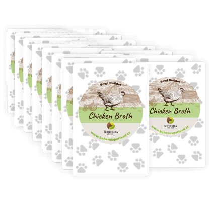 BOHEMIA Wild Chicken Broth BOX 15ks:100ml aaagranule