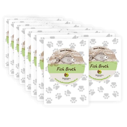 BOHEMIA Wild Fish Broth BOX 15ks:100ml aaagranule