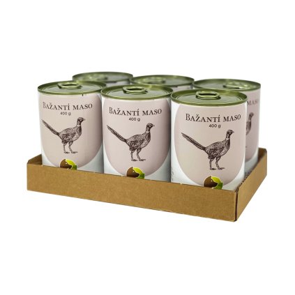 7602 six pack bohemia bazanti maso ve vlastni stave 400g