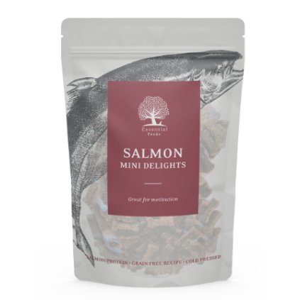 ESSENTIAL FOODS Salmon Mini Delights 100g aaagranule