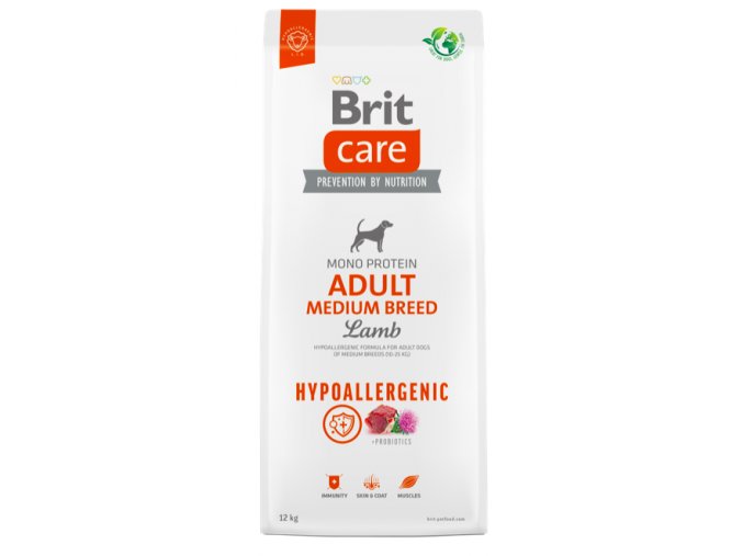 Brit Care Dog Hypoallergenic Adult Medium Breed aaagranule