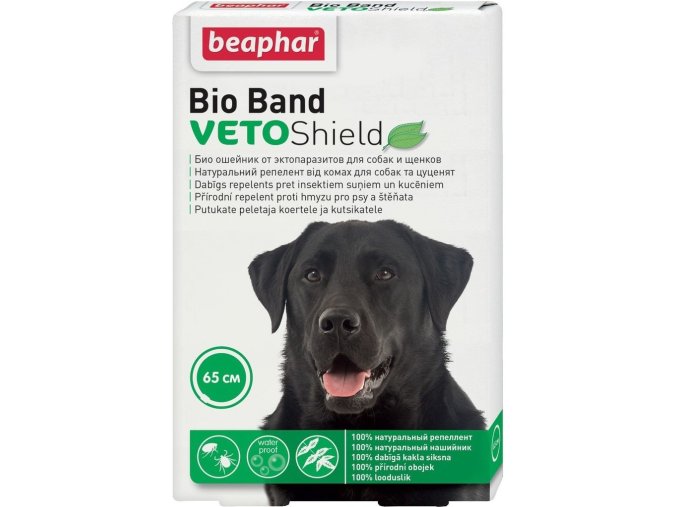 Beaphar Bio Band repelentní obojek pro psy 65 cm na aaagranule