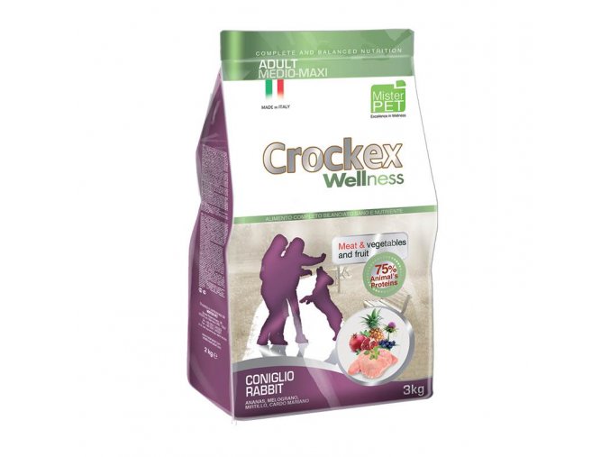 Crockex Adult Rabbit and Rice 12 kg na aaagranule