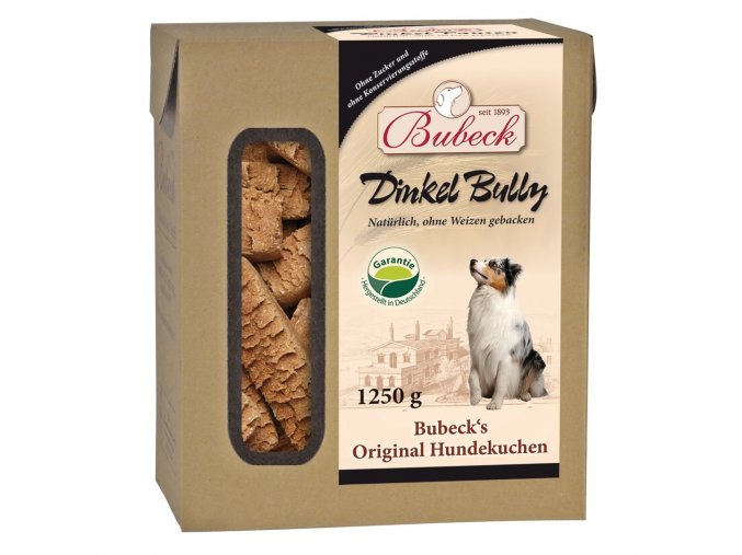 BUBECK Dinkel Bully 1,25 kg na aaagranule