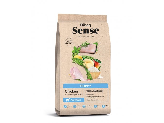 SENSE LOW GRAIN Puppy 12kg na aaagranule