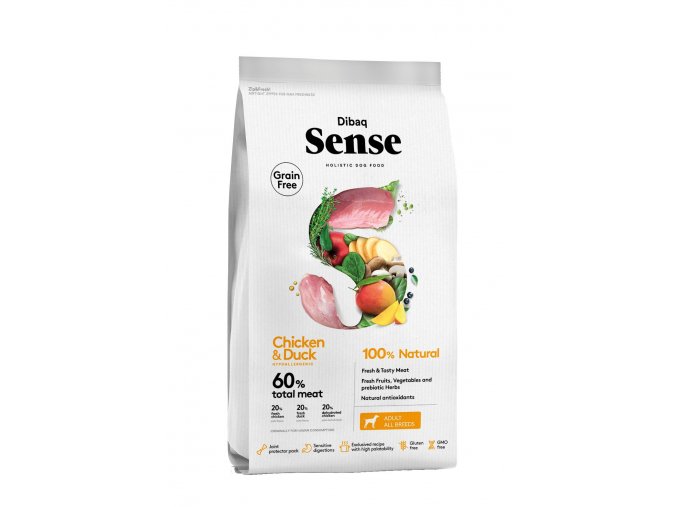 DIBAQ SENSE Chicken&Duck 12 kg na aaagranule