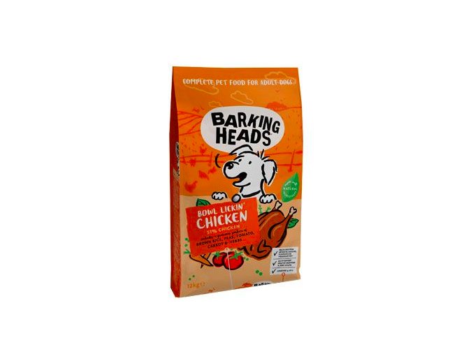 BARKING HEADS Bowl Lickin’ Chicken 12kg na aaagranule