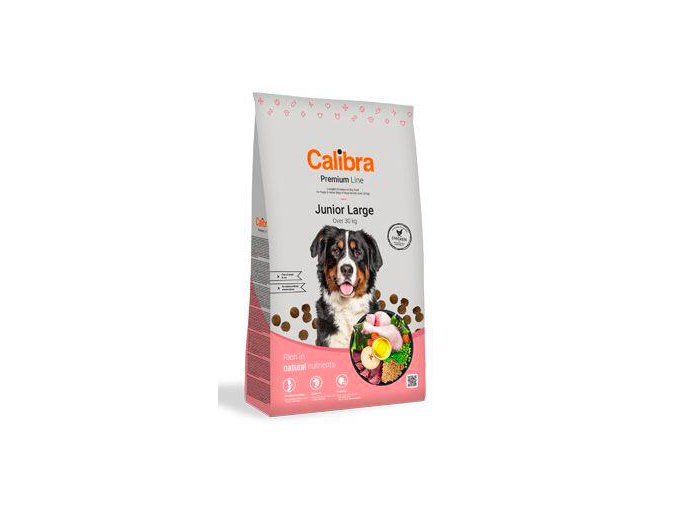 Calibra Dog Premium Line Junior Large 12 kg NEW na aaagranule