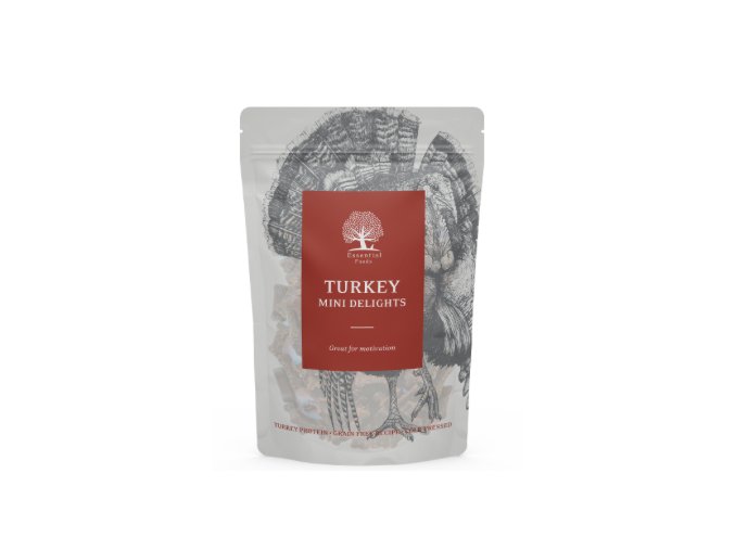 Essential Foods Turkey Mini Delights 100g aaagranule