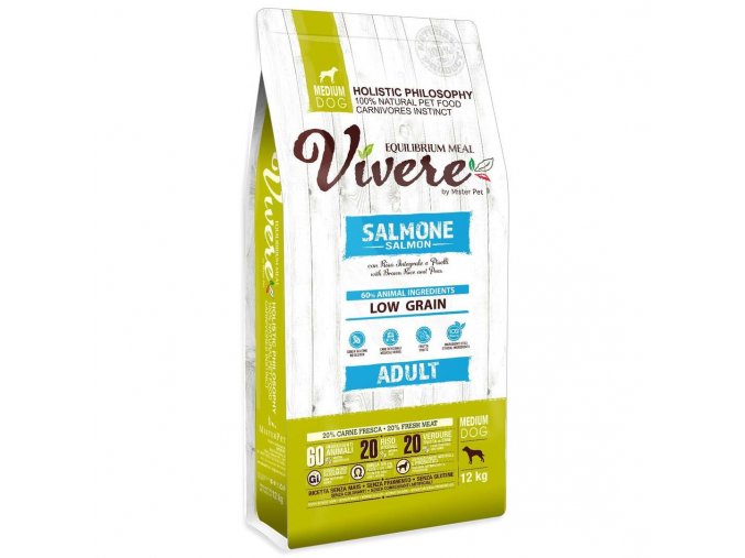 VIVERE Adult Salmon 12 kg aaagranule