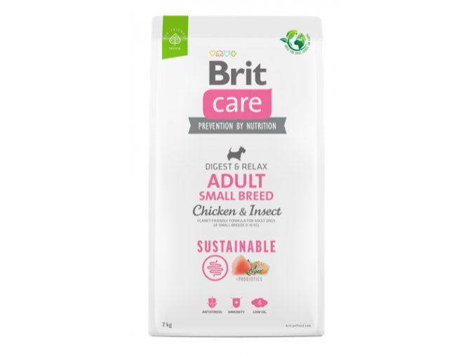 Brit Care Dog Sustainable Adult Small Breed 7kg aaagranule