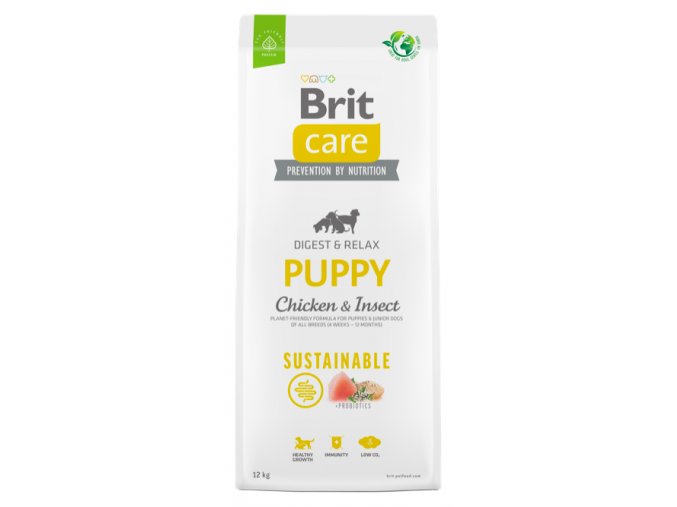 Brit Care Dog Sustainable Puppy 12kg aaagranule