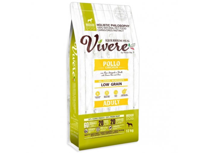 VIVERE Adult Chicken 12 kg aaagranule