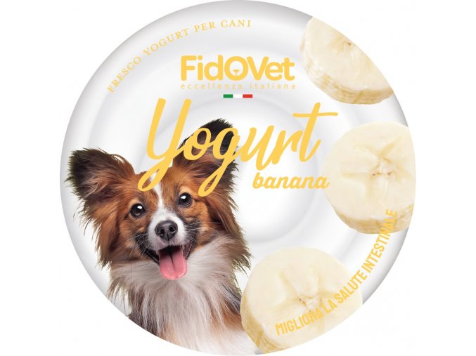 FIDOVET BOX Banánový jogurt 25g:12ks aaagranule