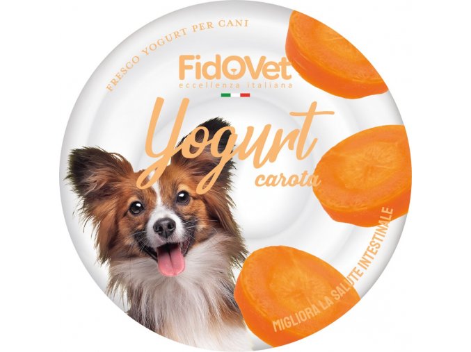 FIDOVET BOX Mrkvový jogurt 25g:12ks aaagranule