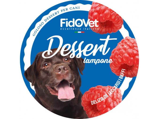 FIDOVET BOX Malinový dezert 25g:12ks aaagranule