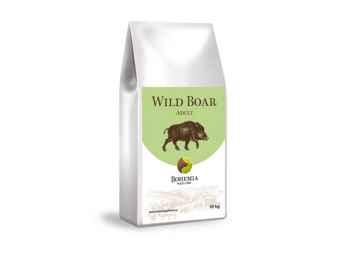 BOHEMIA Wild Adult Wild Boar 10kg aaagranule