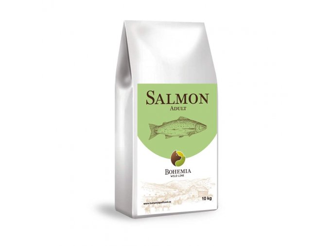 BOHEMIA WILD Adult Salmon 10kg aaagranule