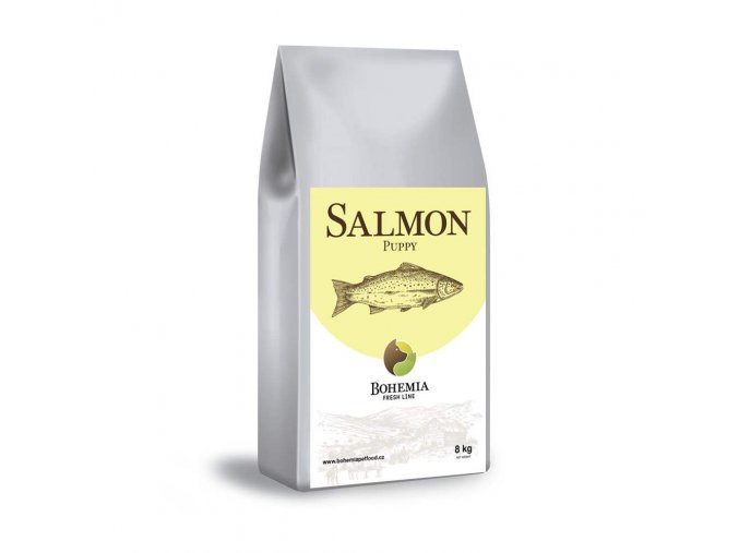 BOHEMIA FRESH Puppy Salmon 8kg aaagranule