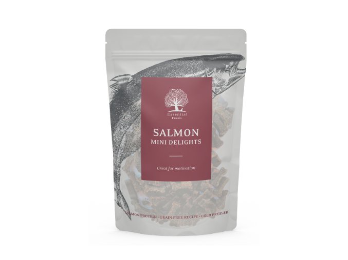 ESSENTIAL FOODS Salmon Mini Delights 100g aaagranule