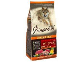 Primordial Grain Free Adult Buffalo and Mackerel 12 kg