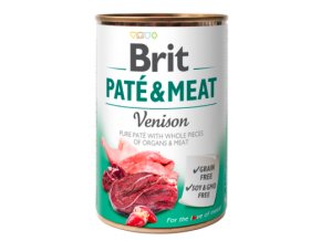 Brit Dog konz Paté & Meat Venison 400g na aaagranule.cz