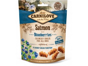 Carnilove Dog Crunchy Snack Salmon with Blueberries 200g na aaagranule