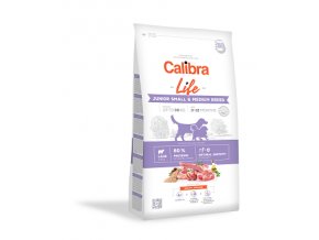 Calibra Dog Life Junior Small and Medium Breed Lamb 12kg na aaagranule