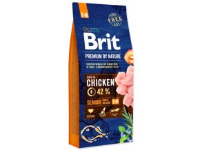 Brit Premium by Nature Senior S+M 15 kg na aaagranule.cz