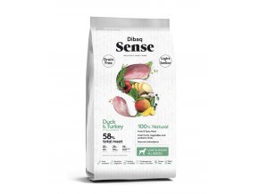 DIBAQ SENSE Grain Free Duck&Turkey Light&Senior 12 kg na aaagranule