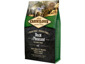 Carnilove Dog Duck & Pheasant for Adult 4kg na aaagranule