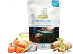 ISE Salmon with Trout POUCH 410g aaagranule