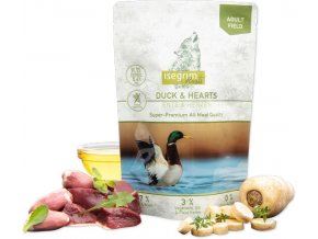 ISE Duck and hearts POUCH 410g aaagranule