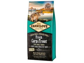 Carnilove dog Fresh Adult Carp & trout 12 kg