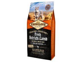 Carnilove dog Fresh Adult Small Ostrich & lamb 6 kg