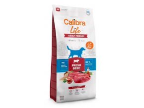 Calibra Dog Life Adult Medium Fresh Beef 12kg aaagranule