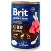 Brit Premium Dog by Nature konzerva Beef with Tripes 400g na aaagranule.cz