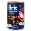 Brit Premium Dog by Nature konzerva Turkey with Liver 400g na aaagranule.cz