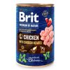 Brit Premium Dog by Nature konz Chicken with Hearts 400g na aaagranule.cz