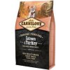 Carnilove Dog Salmon & Turkey for LB Puppies 4kg na aaagranule