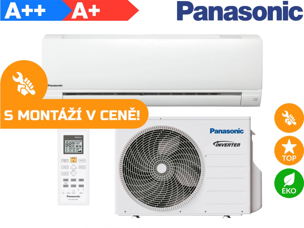 Panasonic FZ 2,5 kW klimatizace S MONTÁŽÍ V CENĚ Baxx cz