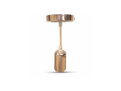 Závěsná objímka E27 rosegold (VT-7448-3777)