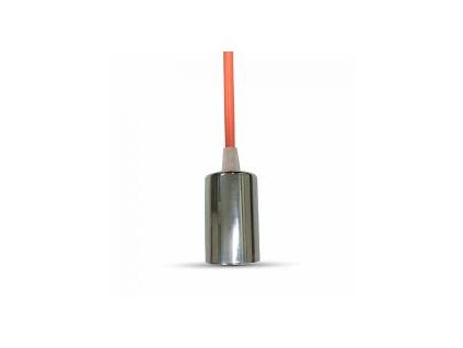 Závěsná objímka E27 oranžová (VT-7338-3788)