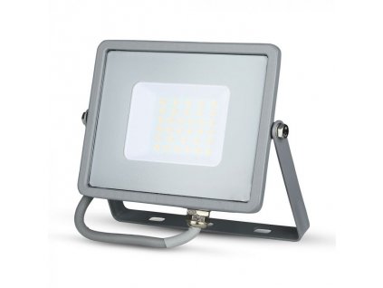 LED reflektor Slimline SAMSUNG 30W IP65 3000K šedý (VT-30-G-454)