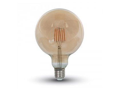 LED žárovka 4W long filament jantar (VT-1956-4473)