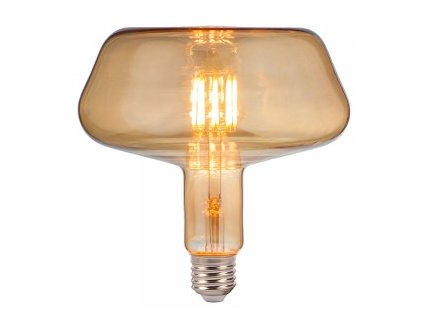 LED žárovka 8W T180 E27 filament Amber (VT-2308-2790)