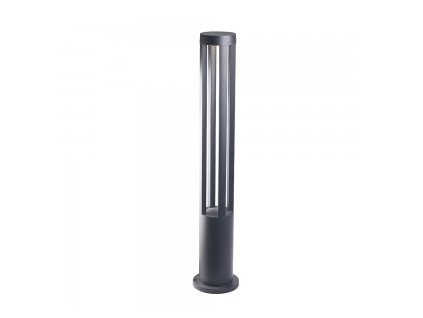 43196 venkovni led sloupek cerny 80cm 10w ip65 3000k vt 820 8331