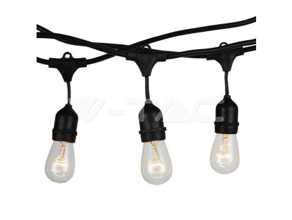 Led String Light With Euro Plug And WP Socket