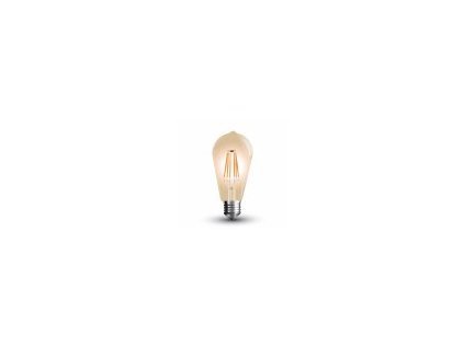 LED žárovka - 4W E27 Filament 2200k stmívatelná (VT-1964D-4368)